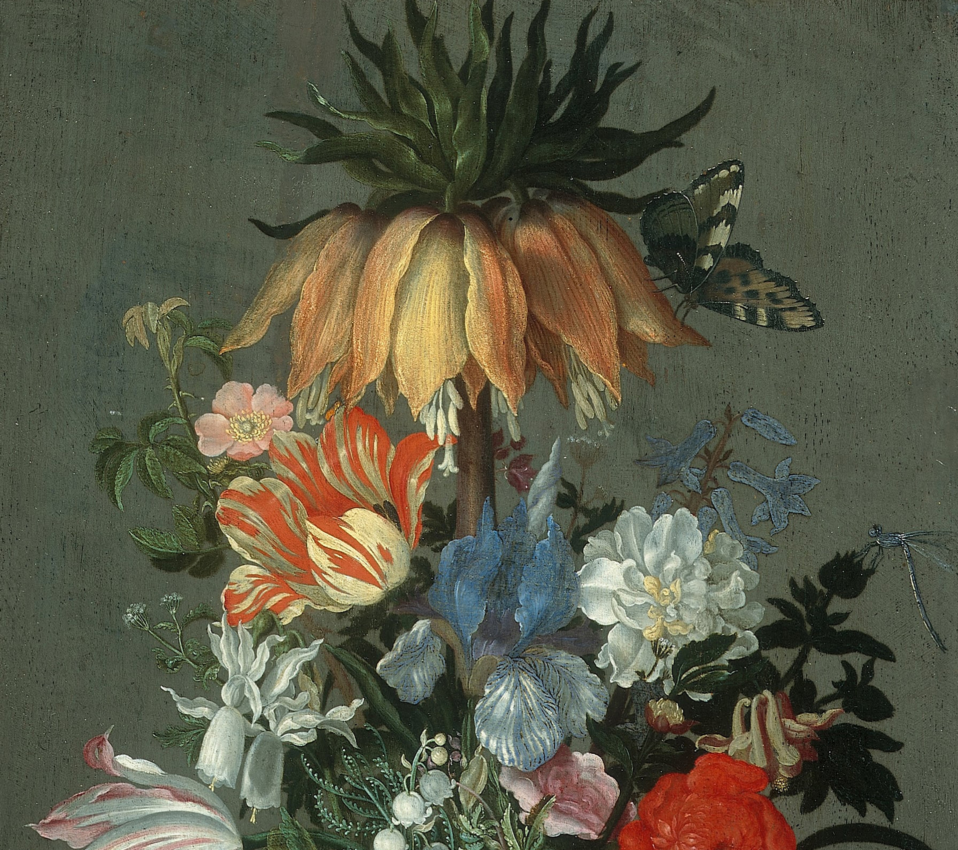 Flower Still Life with Crown Imperial